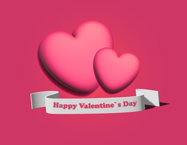 Valentine's Day and Love Background card