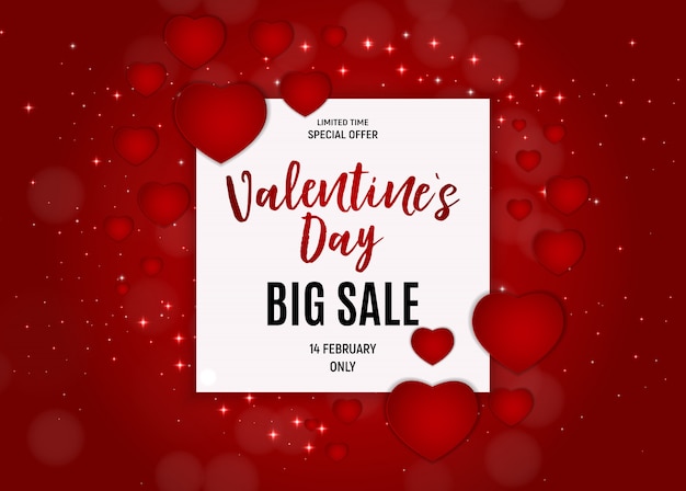 Valentine's Day Love and Feelings Sale  .  