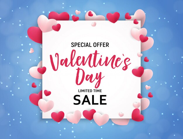 Valentine's day love and feelings sale
