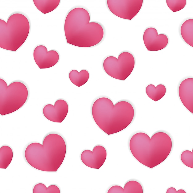 Valentine's day seamless pattern