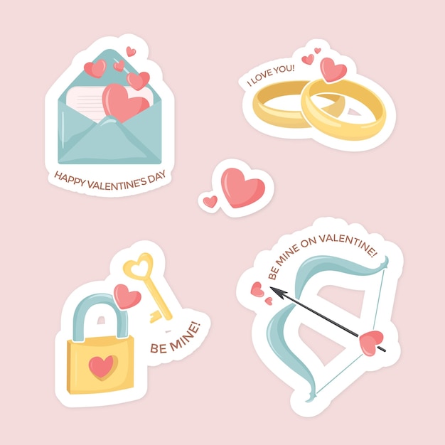 Valentine's Day Stickers