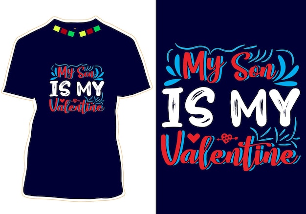 Valentine's day t shirt design vector