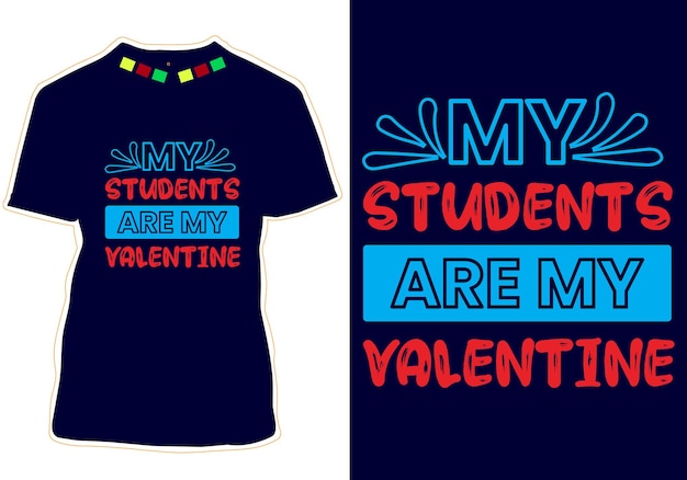 Valentine's day t shirt design vector