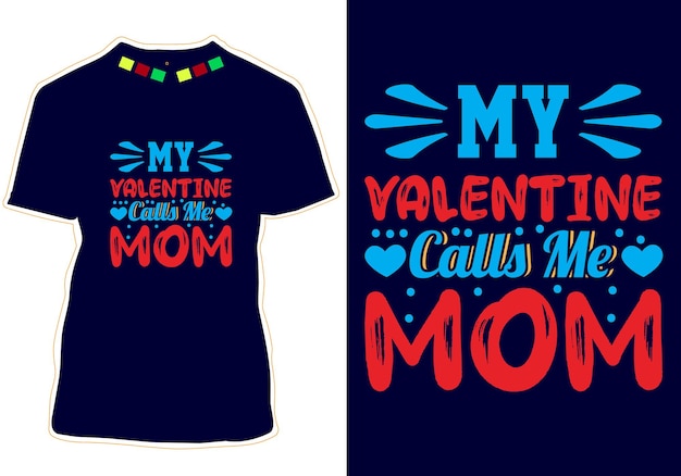 Valentine's day t shirt design vector