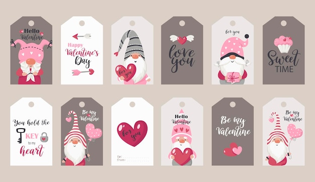 Valentine's day tag collection