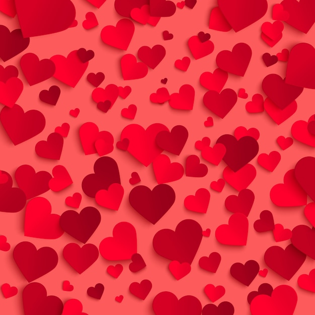 Valentine's day vector background template