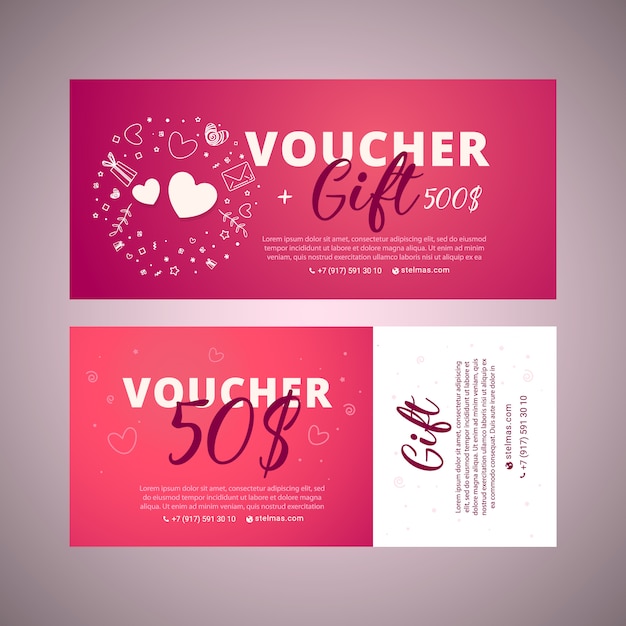 Valentine's day voucher