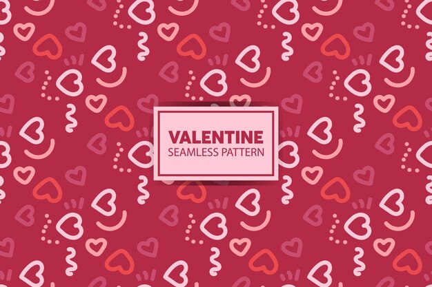 Valentine seamless pattern backgroun