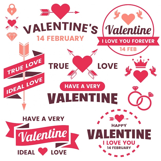 Valentine-sjabloonbanner vectorachtergrond voor banner