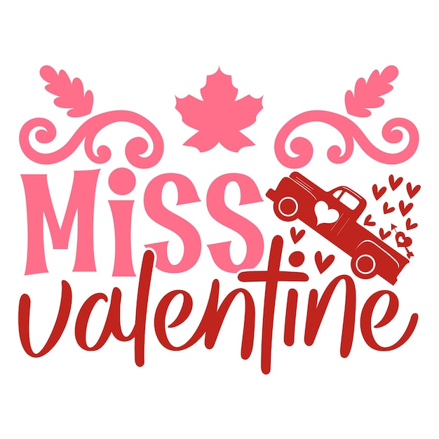 Valentine SVG Design