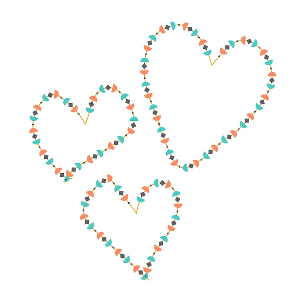 Valentine symbol love design, Decorative Love shape