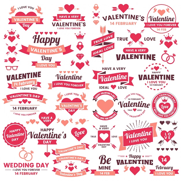 Valentine template banner background