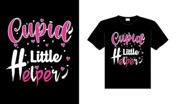 Valentine typografie schattig bruiloft belettering t-shirt design