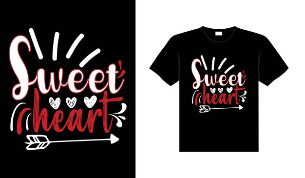 Valentine typography cute wedding lettering t-shirt design