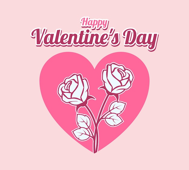 Valentines background with beautiful roses pictures