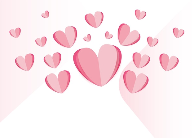 Vector valentines day background design love background design