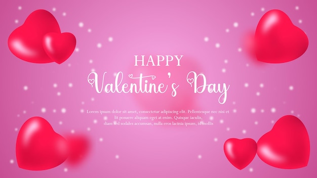 Valentines day background design