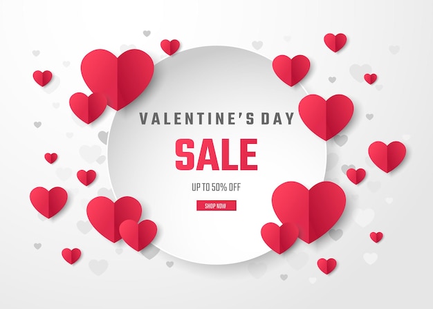 Valentines day background vector illustration