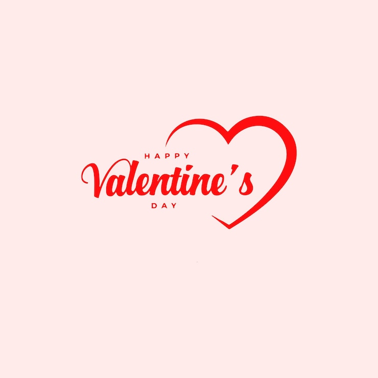 Vector valentines day background with heart pattern and typography of happy valentines day text