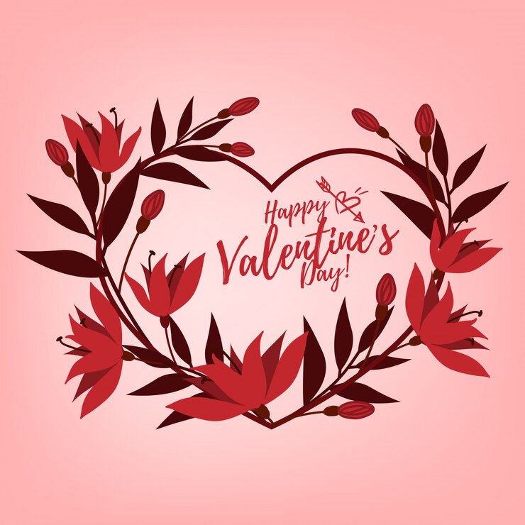 Vector valentines day background.