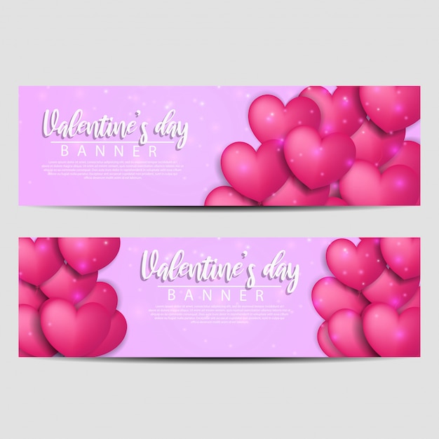 Valentines day Banner 