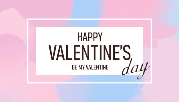 Vector valentines day concept background vector illustration