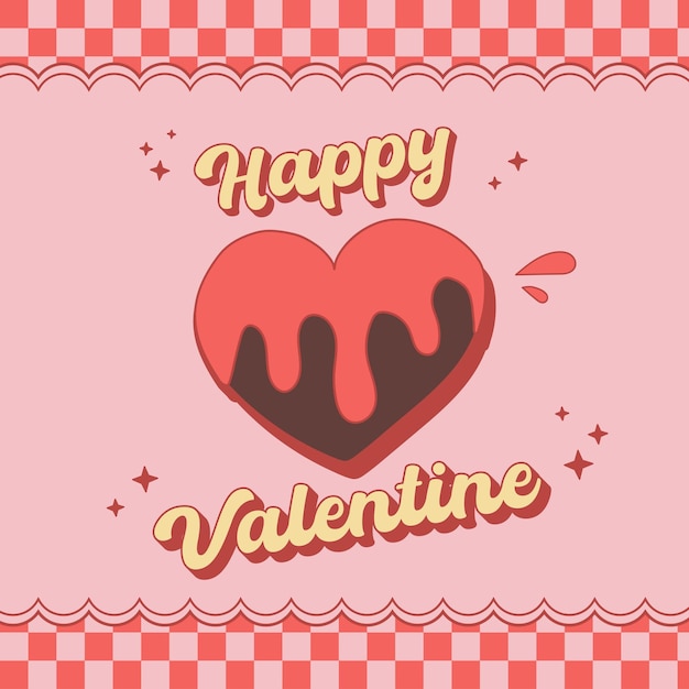 Vector valentines day event banner