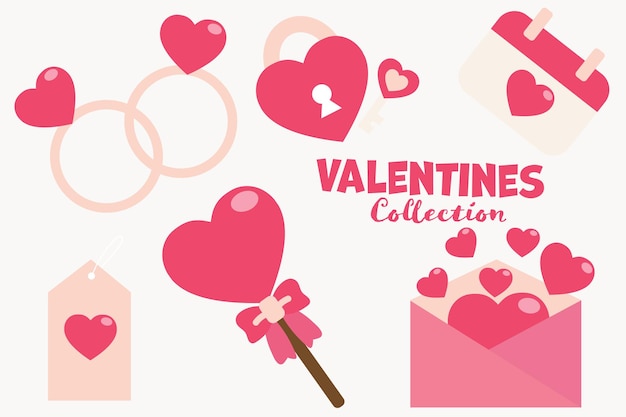 valentines day graphic collection