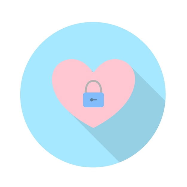 Valentines day icon neon