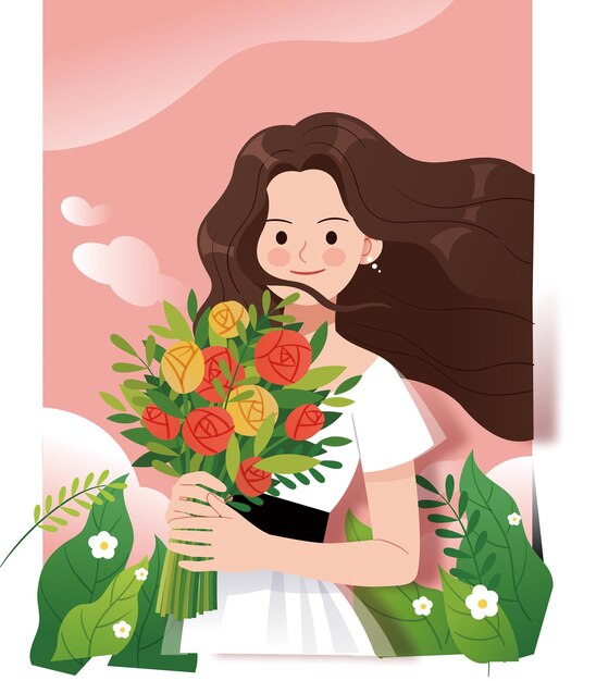 Valentines day illustration