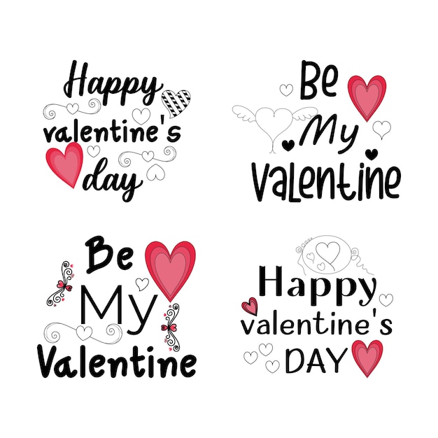 Valentines Day lettering quotes for tshirt