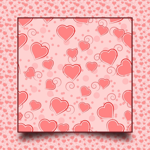 Valentines day pattern