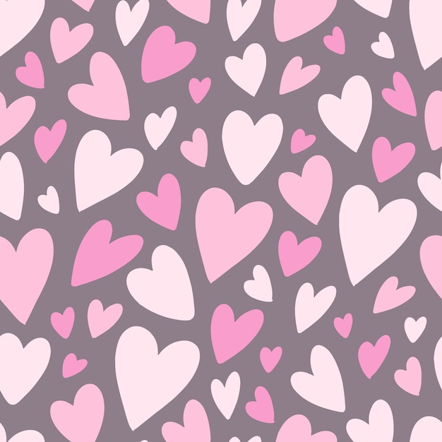 Valentines Day seamless pattern