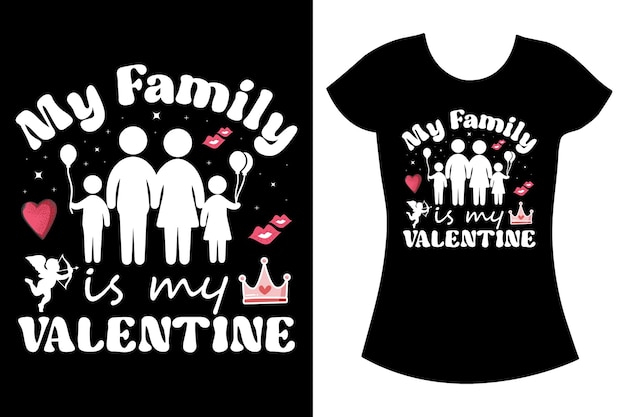 Vettore giorno di san valentino svg tipografia bundle t-shirt design valentino regalo design