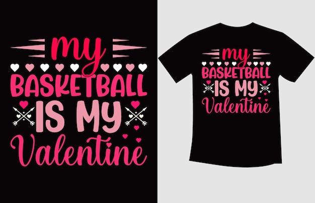 Vector valentines day t shirt design