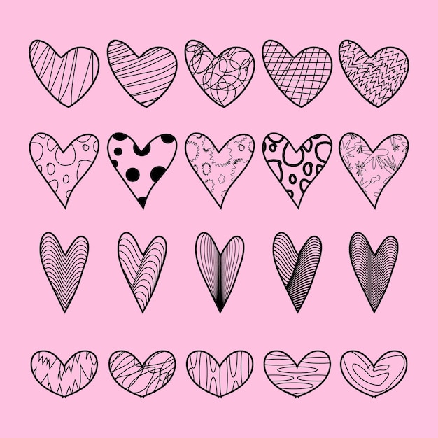 Vector valentines day templates loves