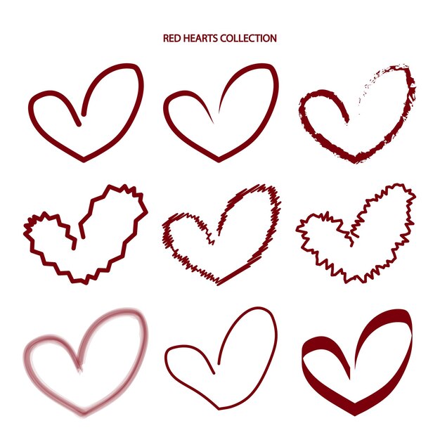 Vector valentines day templates loves