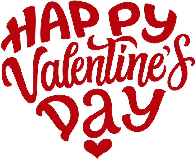 VALENTINES DAY VECTOR TEXT FOR POSTS