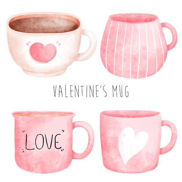 Valentines mug. Coffee mug for valentine's day