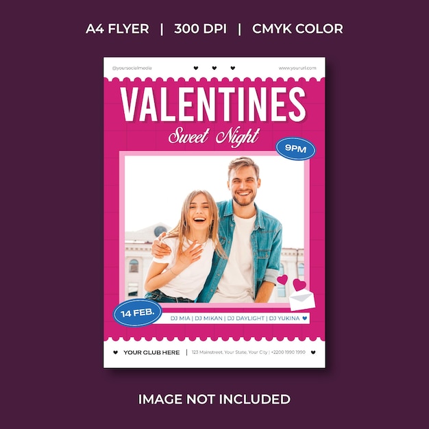 valentines party flyer