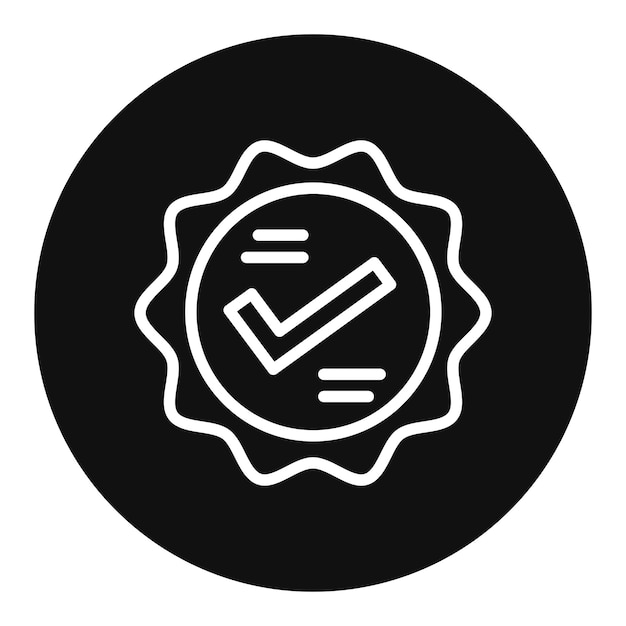 Validering icoon vector afbeelding Kan worden gebruikt voor kwaliteitsbeveiliging