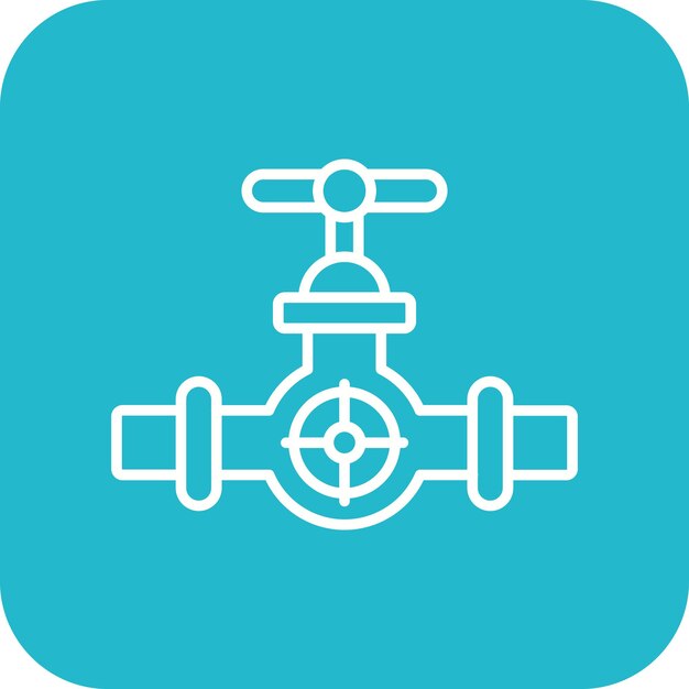 Valve vector icon Can be used for Industrial Process iconset