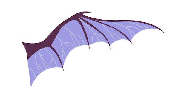 Vampire wing icon vector illustration