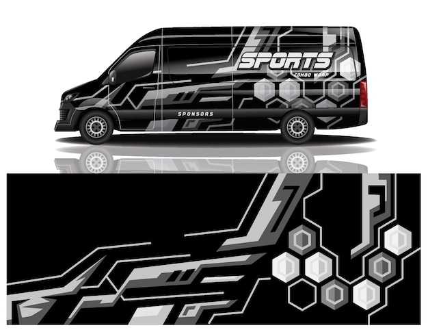 van auto sticker wrap ontwerp