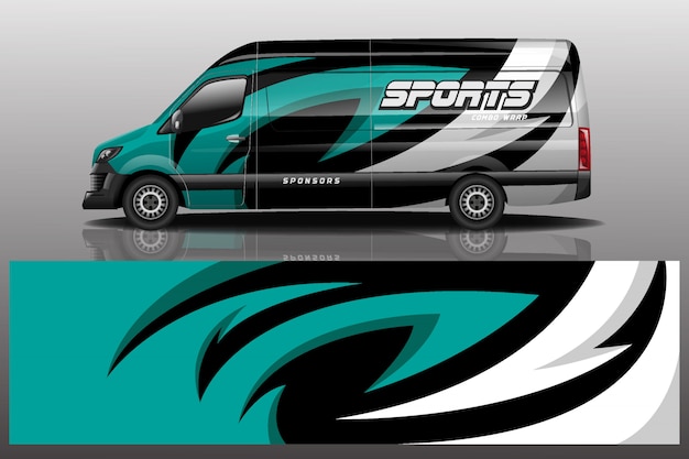 van auto sticker wrap ontwerp