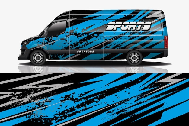 Van auto sticker wrap