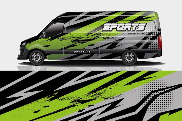 Van auto sticker wrap