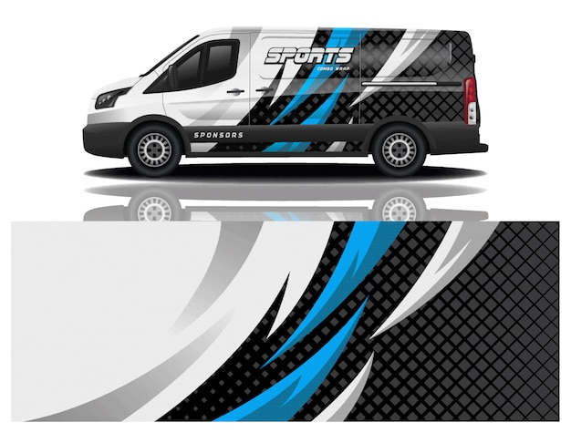 van auto sticker wrap