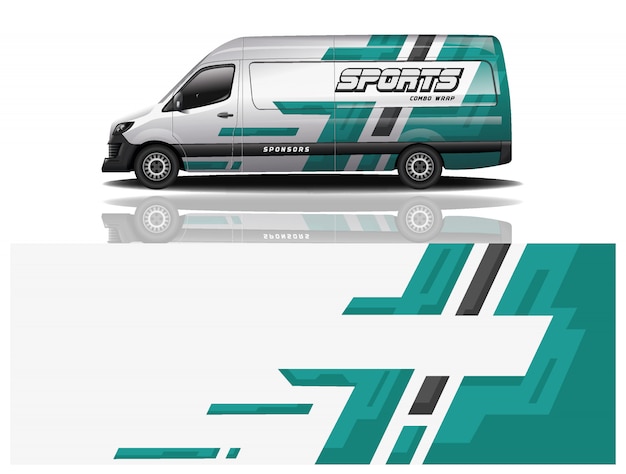 van auto wrap ontwerp