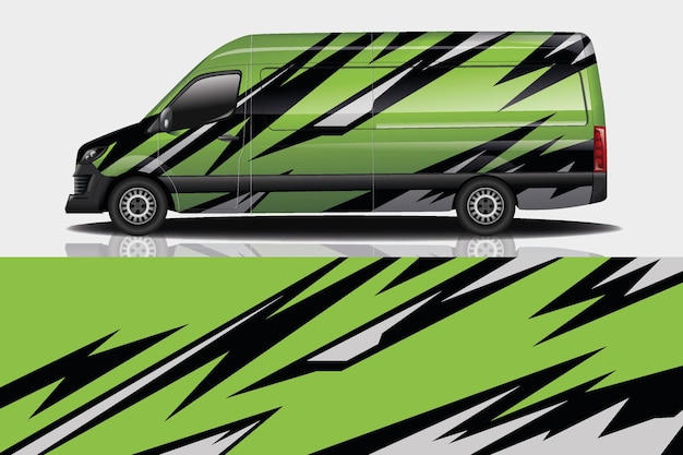 Van Car Decal Wrap Design 